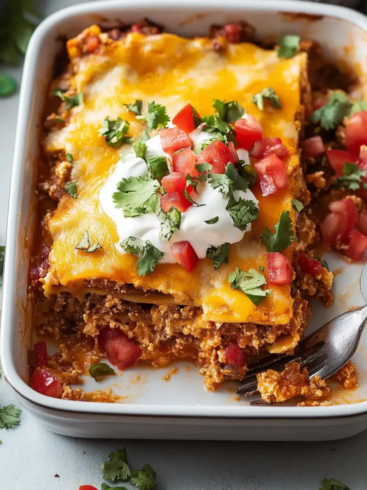 Comforting Taco Lasagna: Customizable Recipe for Family Dinners
