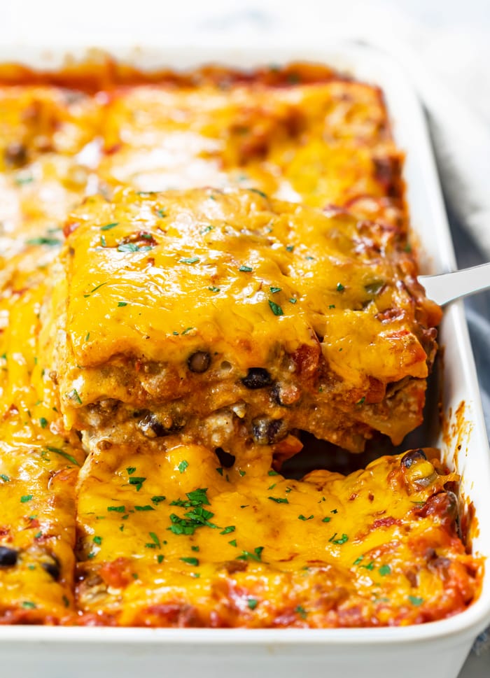 Easy Taco Lasagna: No-Boil Tortilla Layers for Weeknights